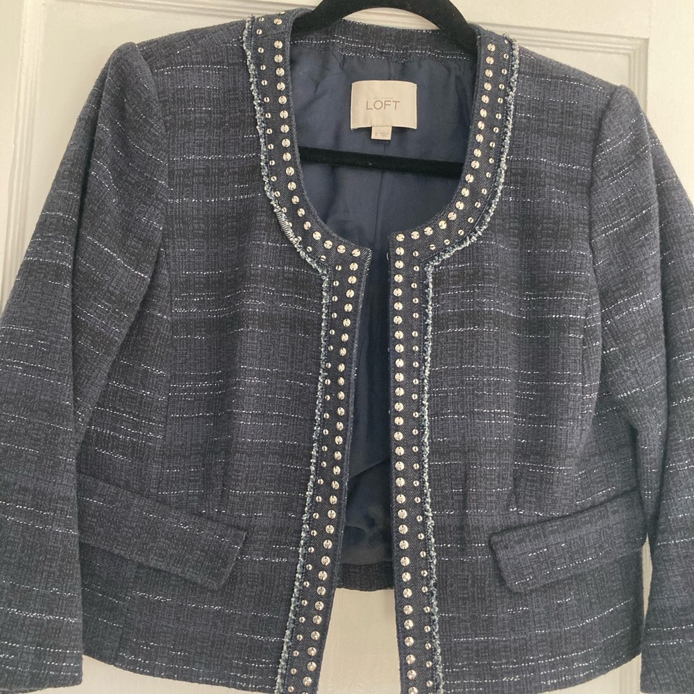 LOFT cropped jacket